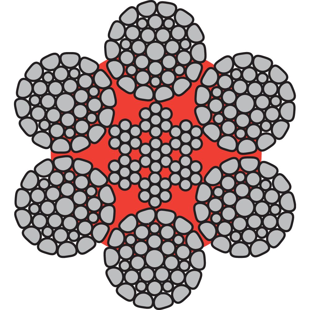 Wire rope Dyform 6-PI