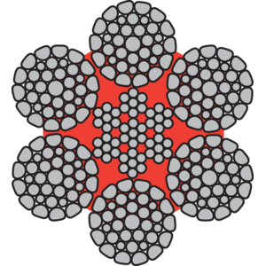 Wire rope Dyform 6-PI