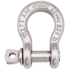 Alloy Screw Pin Shackle Crosby G-209A