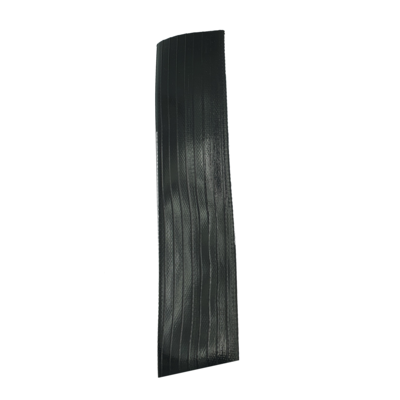 Rubber protection to webbing 