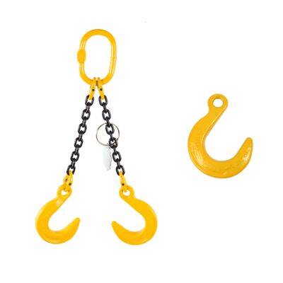 Chain Sling G80 2-leg with Foundry Hooks