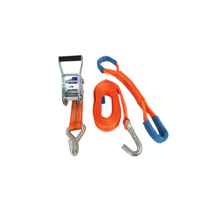 Car lashings 35mm with sling Wide Handle Single hooks