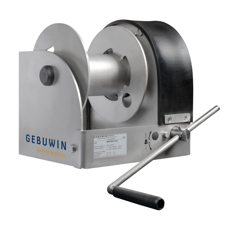 Stainless Steel Hand Winch MR500-5000 | Certex Poland