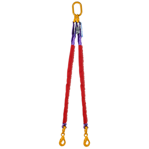 Round slings assemblies 2-legs
