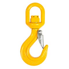 Latch hook with swivel, grade 80