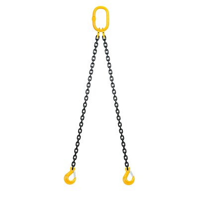 Chain sling 2-legs with latch hooks, grade 80