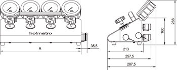 FlowPanel Control Manifold HMD - Double Acting - Certex Poland