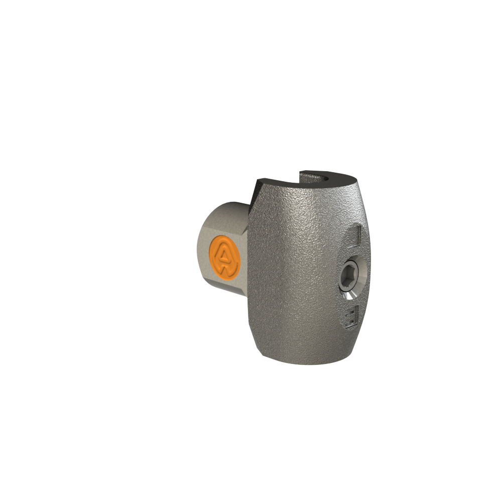 The locking pin for the Nemag Quick Release link can be open and locked with use of an allen bit.