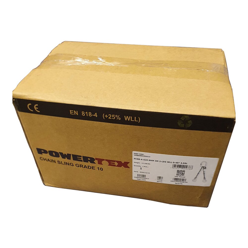 Ланцюговий строп POWERTEX G10 в коробці PCSB-a-026