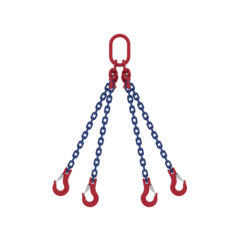 Powertex Four-Leg Chain Sling with Latch Hooks for Heavy Lifting Four leg chain sling with SHC latch hooks