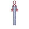 Chain Sling Powertex 2-leg with Safety Hooks, Grade 10