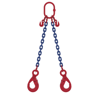 Chain Sling Powertex 2-leg with Safety Hooks, Grade 10