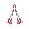 Four leg chain sling with MC4 masterlink and SLC safety hook