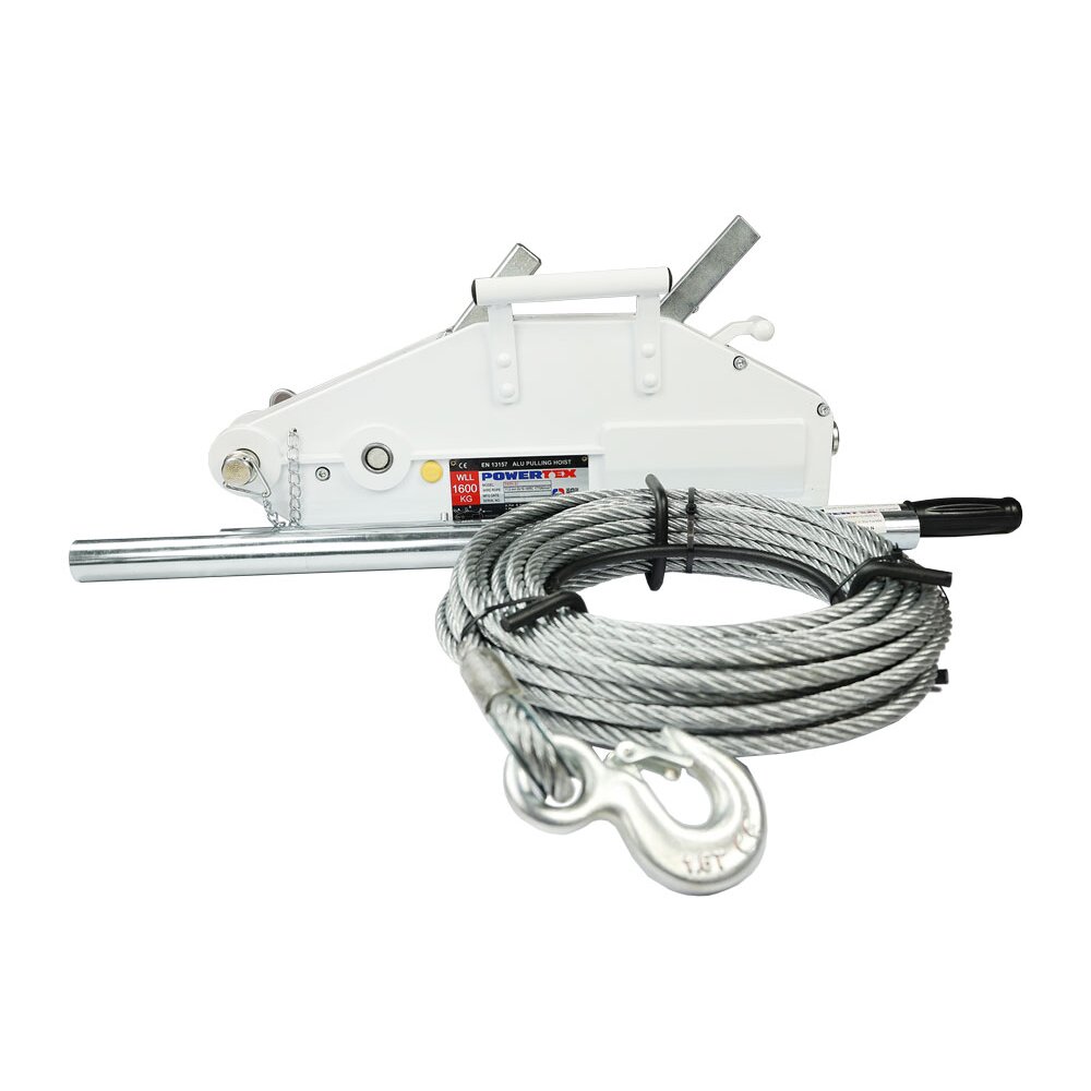 Aluminiowa przeciągarka linowa POWERTEX PAPH-S1