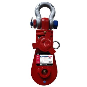 Блок шківовий зі скобою POWERTEX PSBS-S2
