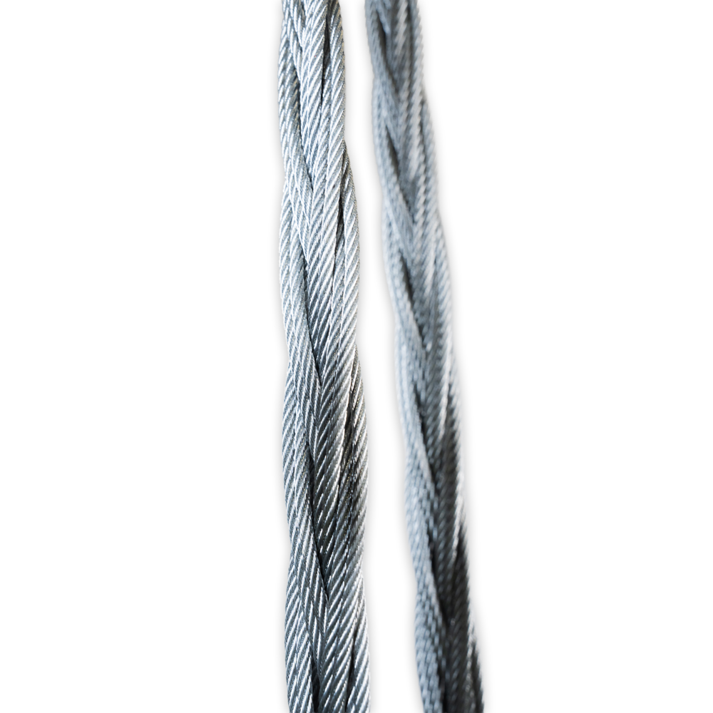 Flat Braided Wire Sling Powertex - FWS
