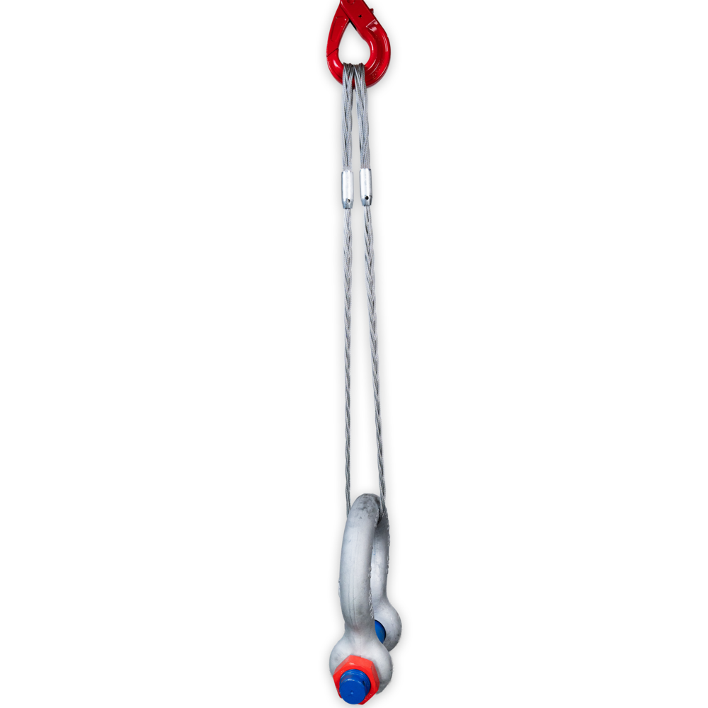 Flat Braided Wire Sling Powertex - FWS