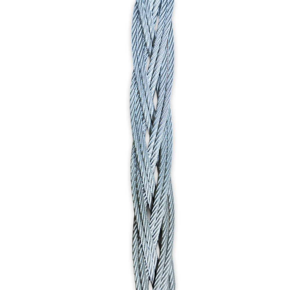 Flat Braided Wire Sling Powertex - FWS