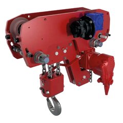 Low Headroom Air Chain Hoist Red Rooster TMH Low Headroom Air Chain Hoist Red Rooster TMH