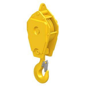 Standard Reeve Crane Blocks 2 Sheaves