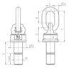 Quality Lifting Eye WBG and the eyes can be loaded with working load limit in all directions. 