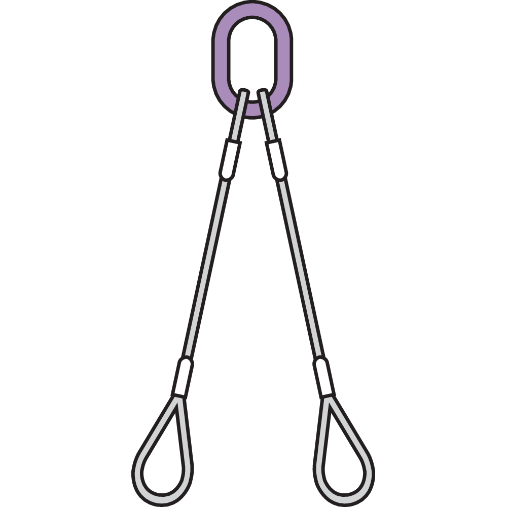 Строп канатний 2C WLS-264 Standard