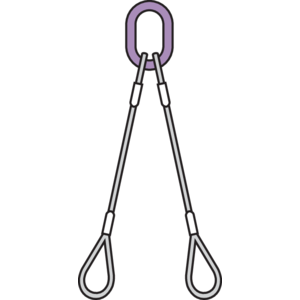 Строп канатний 2C WLS-264 Standard