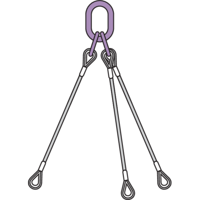 Zawiesie linowe 3C WLS-373 Standard