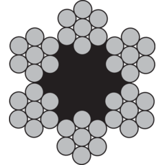 Skilift Rope 6x7-FC