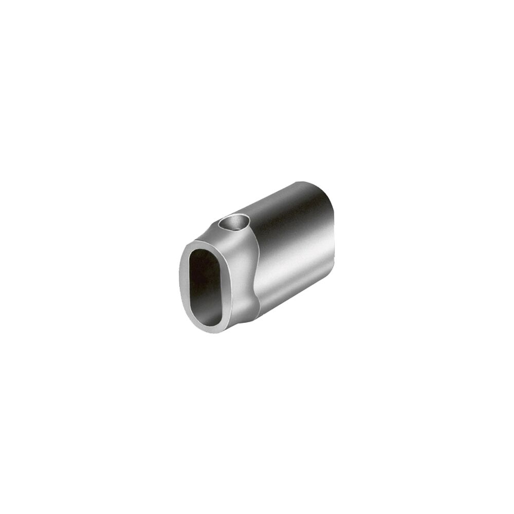Aluminium Ferrule TKH with inspection hole by Talurit