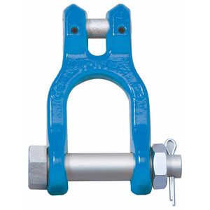 Clevis Shackle X-066, painted grade 100 shackle