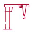 Information icon Jib crane