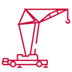 Information icon Self-erected crane