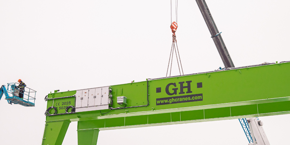 CERTEX Sverige dostarcza dwie suwnice bramowe dla Vossloh Nordic