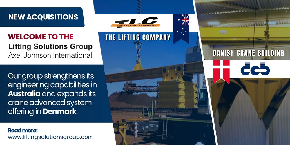 Witamy The Lifting Company i Danish Crane Building Systems w Lifting Solutions Group